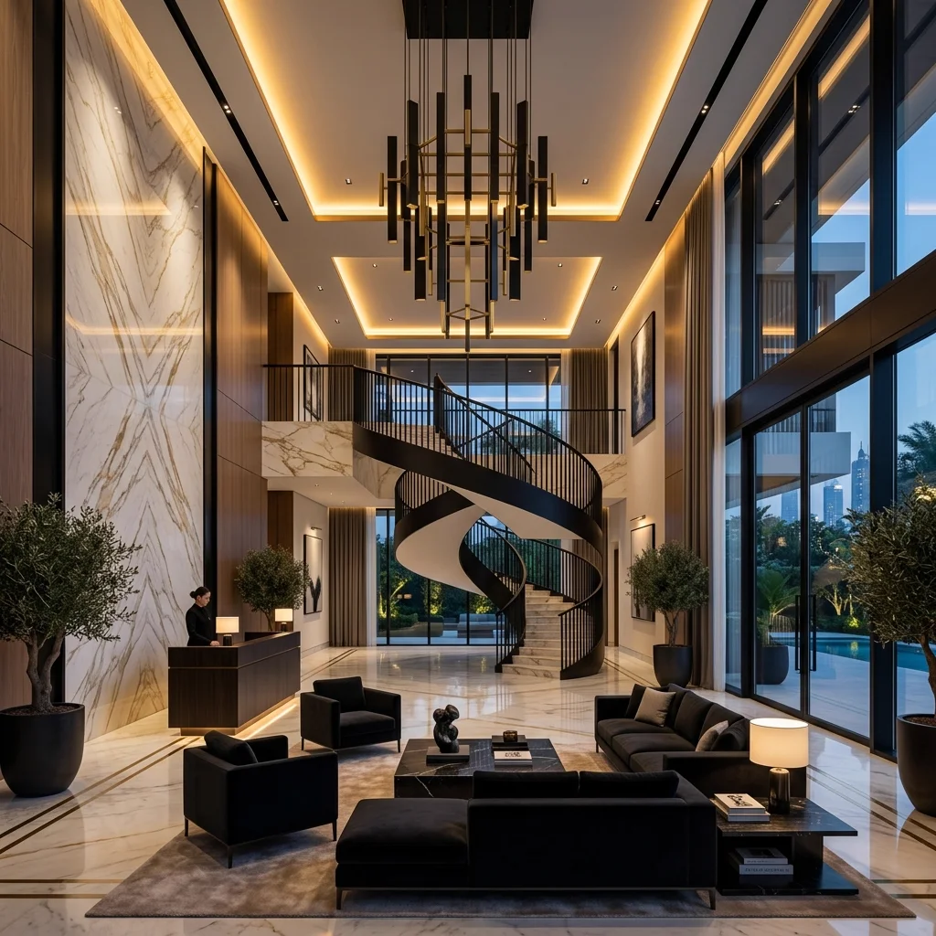 Marble Lobby